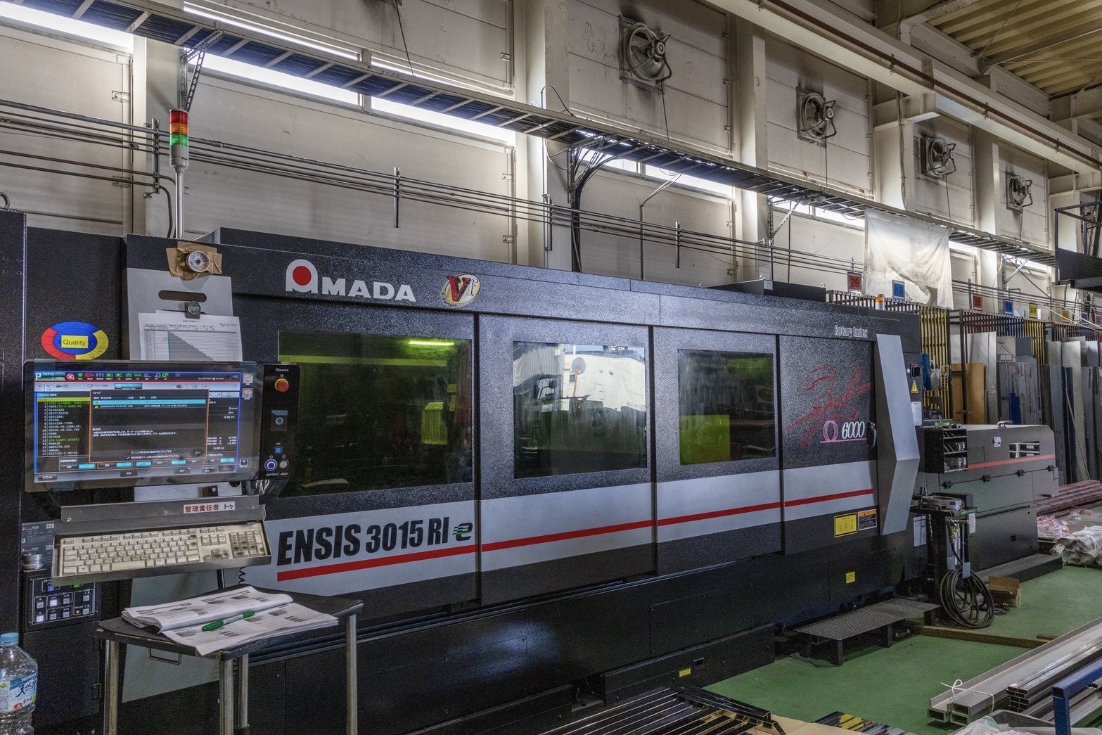 ファイバーレーザー加工機を導入しました！